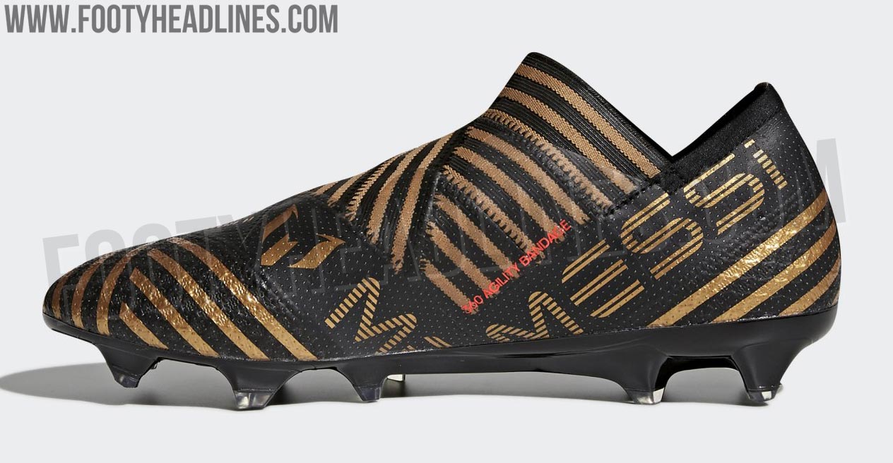 Adidas nemeziz gold best sale